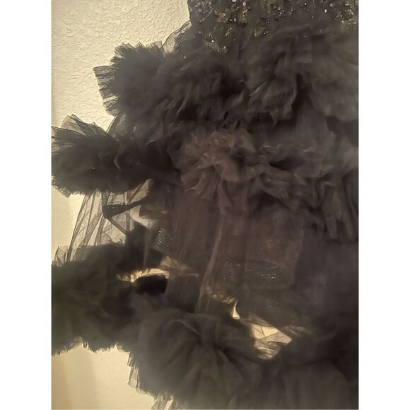 Mac Duggal Short Ruffle Tiered Dress NEW NWT - Picture 6 of 11